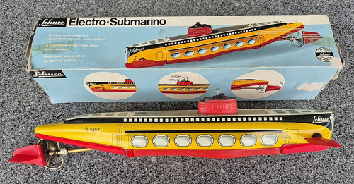 Vintage schuco submarino - schuco,
